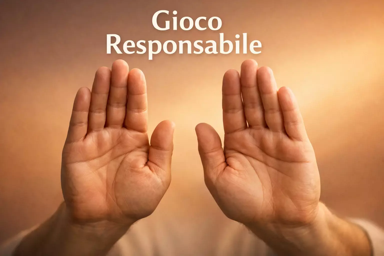 Mani che formano gesto di stop protettivo, concetto di controllo