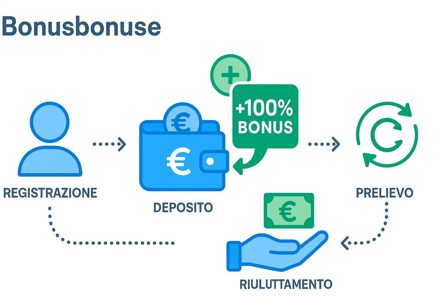 Come funziona il bonus di benvenuto scommesse: registrazione, deposito, bonus e rollover