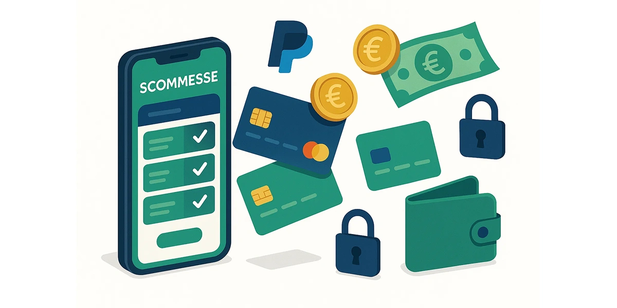 Guida completa ai metodi di deposito per scommesse online con carte, PayPal e portafogli elettronici