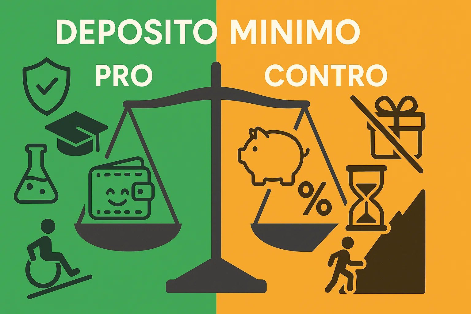 Confronto vantaggi e limiti del deposito minimo 5 euro nelle scommesse