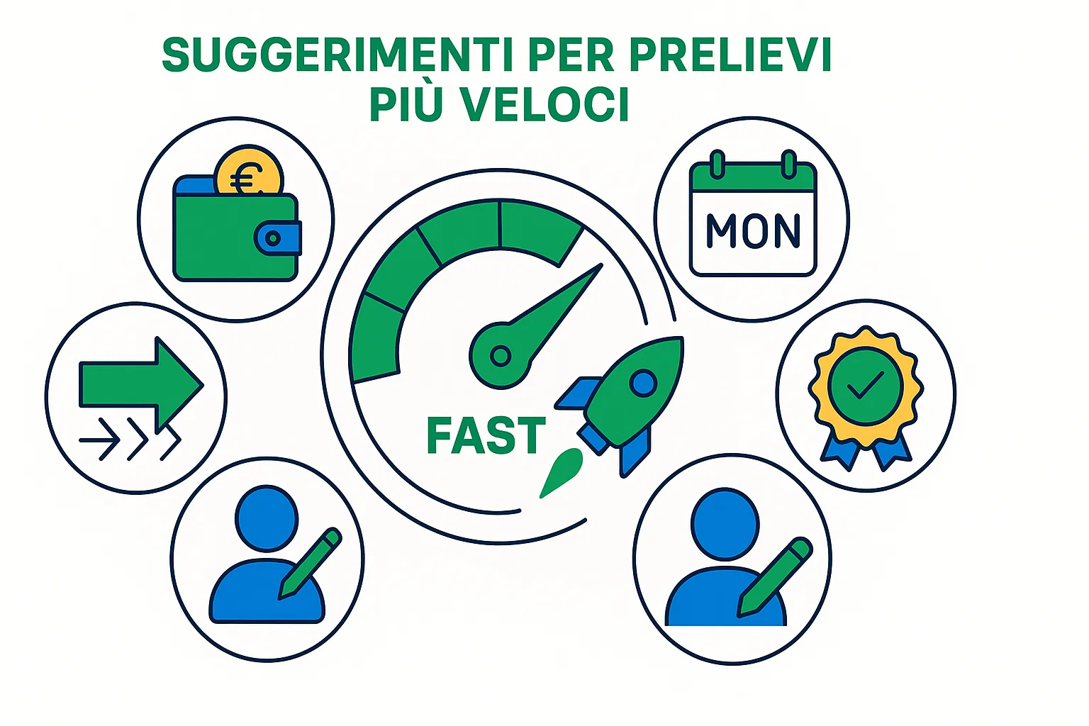 Consigli per velocizzare i prelievi sulle scommesse: metodi rapidi, verifica anticipata e tempistiche ottimali